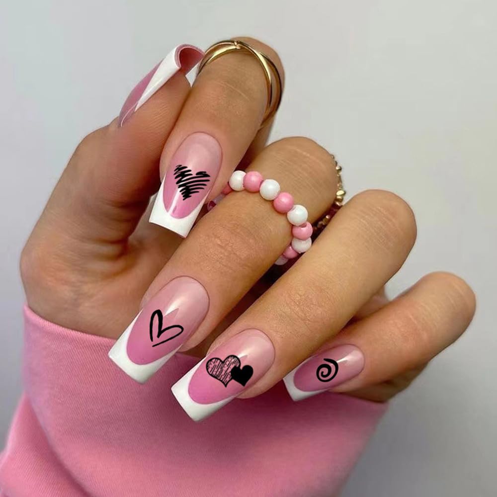 Abstract Lady Face Pattern Nail Stamping Plates Set 2pcs Flower Leaf Graffiti Fun Nail Stamper Plate Figure Rose Star Heart Nail Stamp Plates Geometry Graffiti Striped Nails Art Template Plates Mold