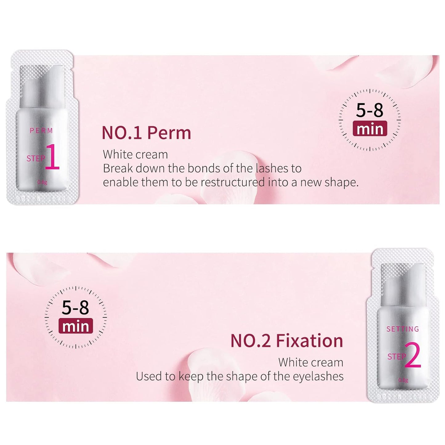 2025 Upgraded Fast Perm Lash Lift Kit Eyelash Perm Kit Eyelash Perm Lotion (Quantity: 10 Packs)