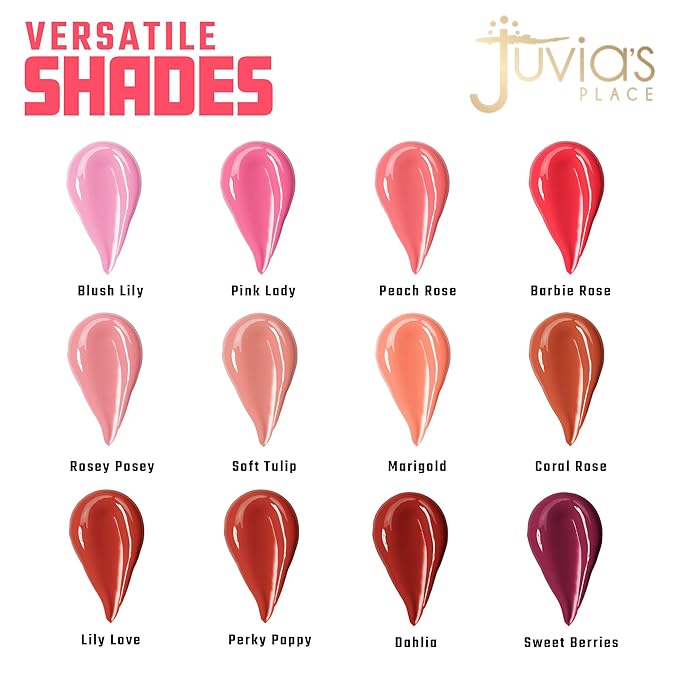 Juvia's Place Blushed Liquid Blush PinkLady - Dewy Tint Cheeks Makeup Glow Pigment Effortless Beauty Long Lasting Cosmetics Soft Creamy Natural Buildable All Skin Color Light Flawless Finish Blend