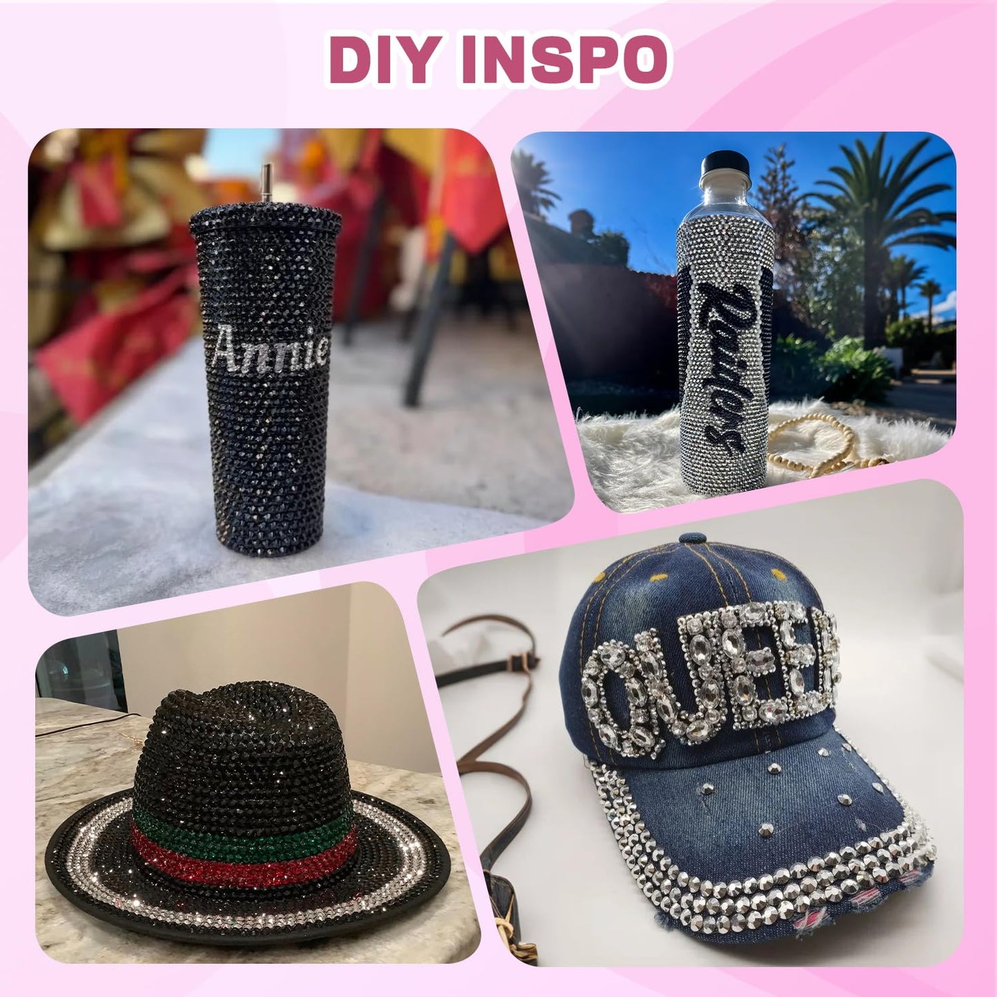 20000Pcs Metallic Rhinestones for Bedazzling with 3Pcs B7000 Jewelry Glue, Resin Rhinestones for Crafting Crafts,Bedazzler Kit Flatback Gems for Clothing Shoes Tumblers Nail Art