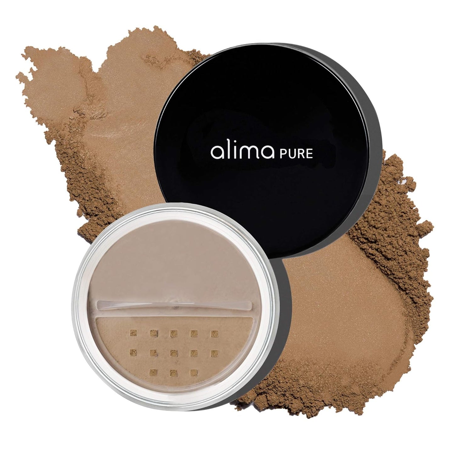 Alima Pure Satin Matte Foundation Loose Mineral Powder Foundation Makeup. 15 oz/4.5g