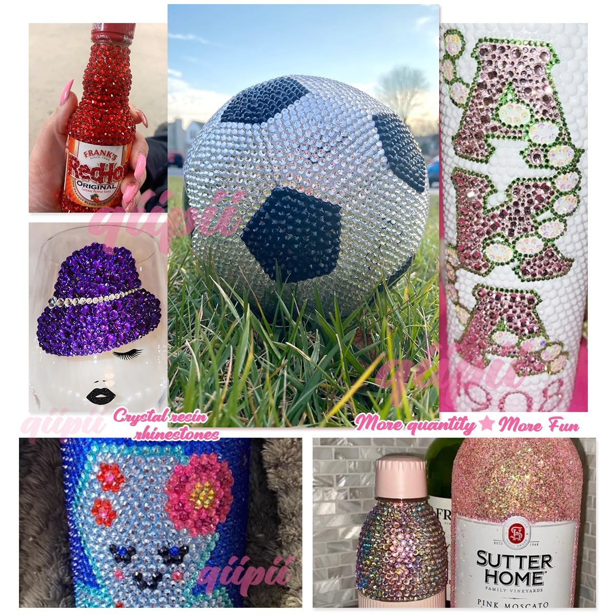 AB Crystal Resin Rhinestones for Crafting 3mm 4mm 5mm Crystal White AB Flatback Stones Non-Hotfix Diamonds Crystals Gems Charms for Nails Face Eyes Makeup Body Tumblers Bottles DIY Crafts Shoes