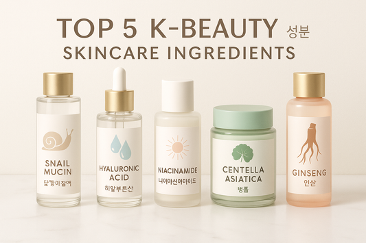 Top 5 K-Beauty Ingredients You Need in Your Routine