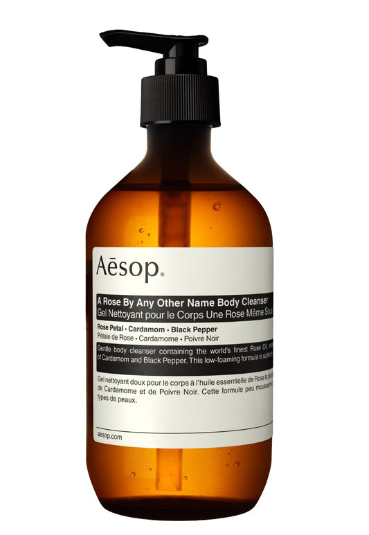 Aesop A Rose By Any Other Name Body Cleanser | Gentle Body Cleanser with Rose Petal Oil & Skin-Softening Botanicals | 16.9 oz / 500mL
