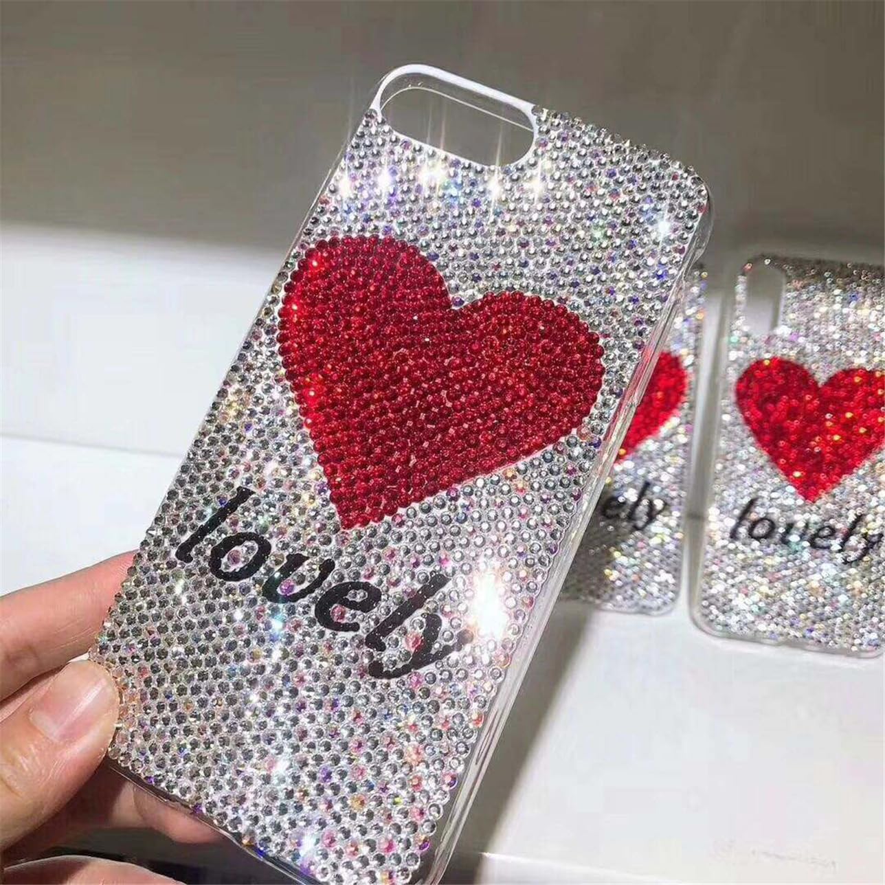 720 Pcs SS30 6mm Flatback Rhinestones for Nails Art Crafts Glitter Round Shine Gems AB Crystals DIY Clothes Shoes （Orange Red AB）