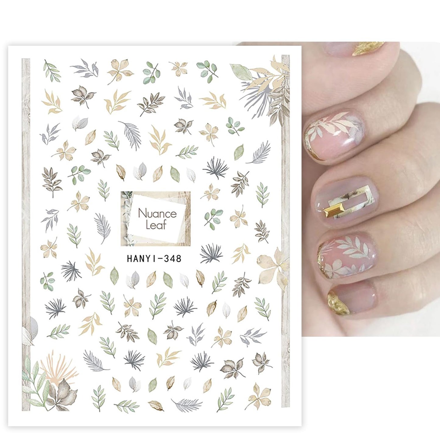 8 Sheets Nail Art Stickers Summer Beach Palm Coconut Tree 3D Self-Adhesive Nail Decals Tropic Plantain Leaf Fruit Sunflower Designs Nail Decorations DIY Acrylic Nail Supplies for Women Girls Manicure Art