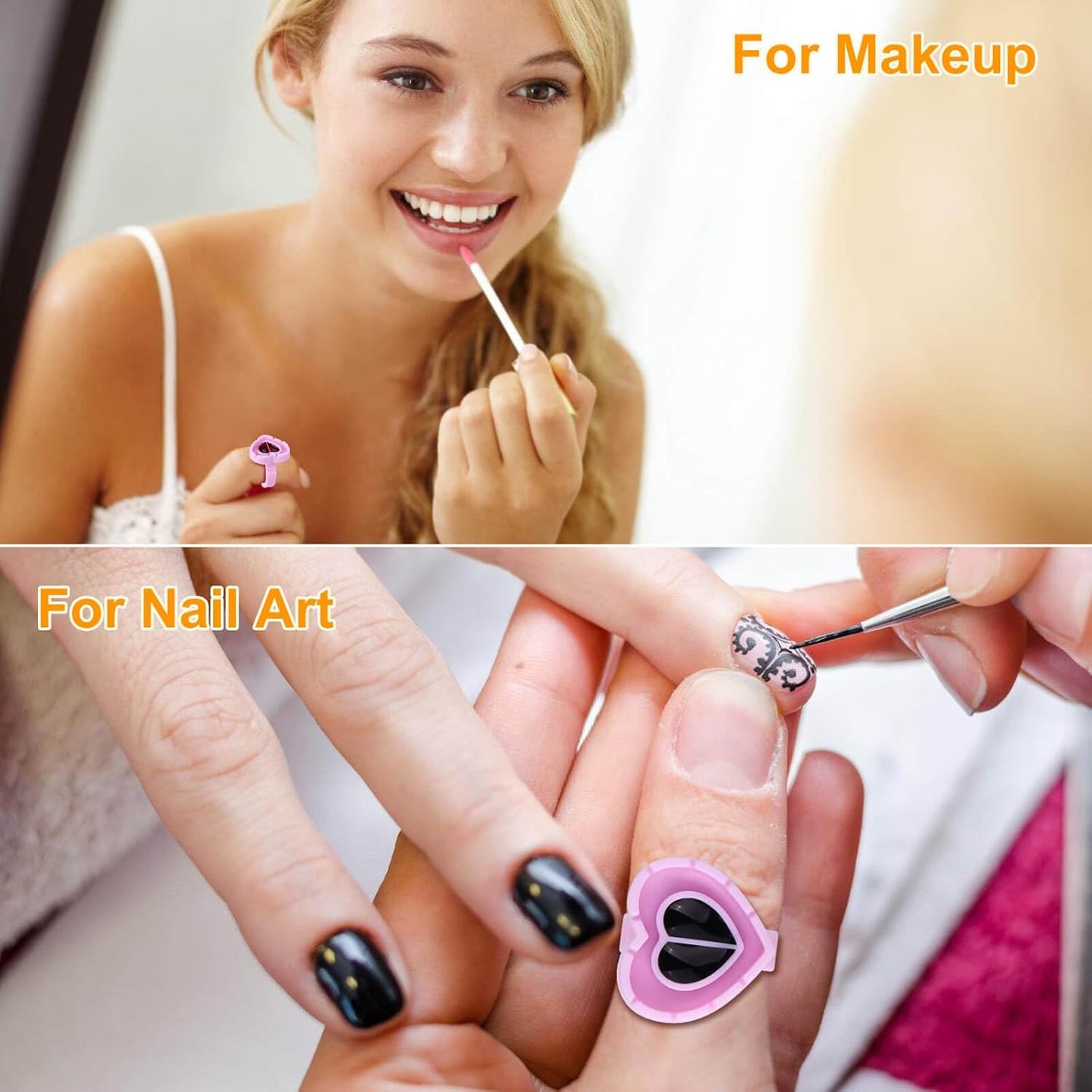 400PCS Glue Cups & Rings for Eyelash Extensions