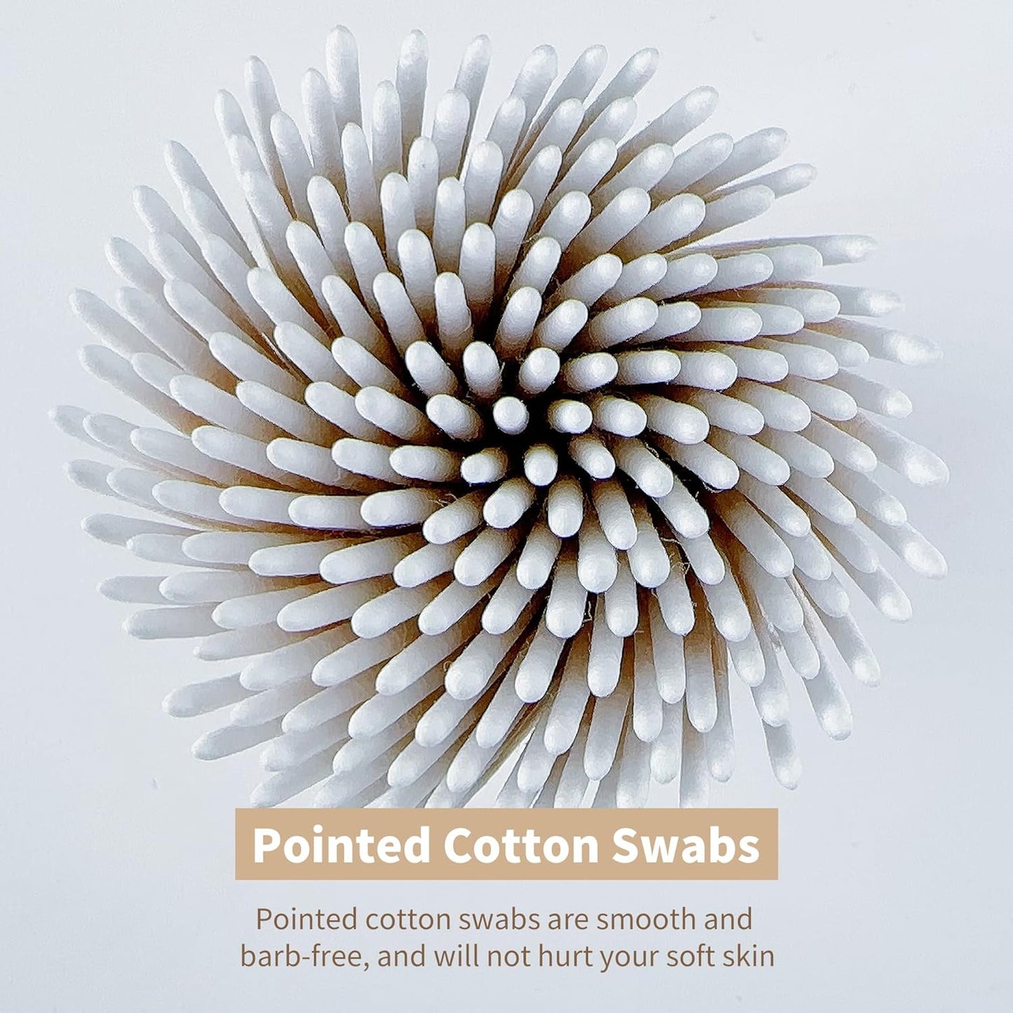 600PCS Pointed Cotton Swabs - Precision Tip Cotton Swabs - 4 Inch Microblading Cotton Swabs - Microblading Cotton Buds for Eyebrow Eyelash Extensions, Makeup, Nails, Tattoo Permanent Supplies, Craft